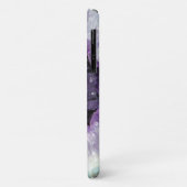 Amethyst Geode 3D look Hoesje *Personaliseer* (Achterkant/links)