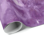 Amethyst Geode Gemstone Cadeaupapier (Rol Hoek)