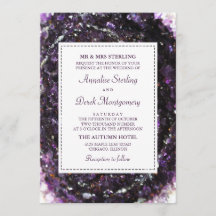 Amethyst Geode | Uitnodiging tot gewelddadige wedd