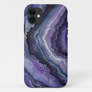 Amethyst geode vloeistofgiet Case-Mate iPhone case