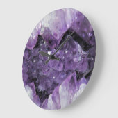 Amethyst Geode Wall klok (Hoek)