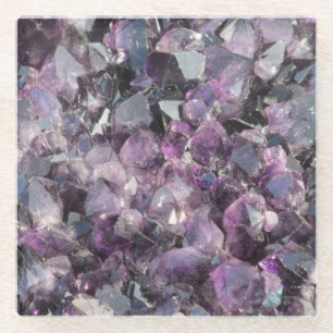 Amethyst Glazen Onderzetter