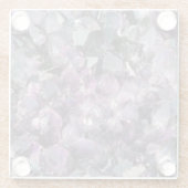 Amethyst Glazen Onderzetter (Achterkant)