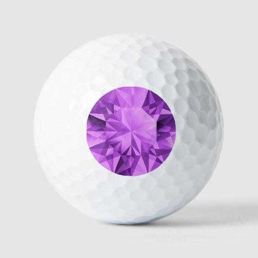 Amethyst Golfballen (Voorkant)