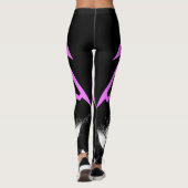 Amethyst Gothica-Leggings Leggings (Achterkant)