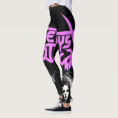 Amethyst Gothica-Leggings Leggings (Links)