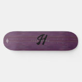 Amethyst Gradiënt Monogram Skateboard HAMbyWG (Horizontaal)