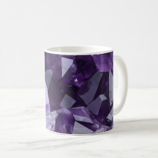 Amethyst Healing Crystal Cluster Koffiemok