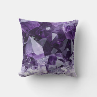 Amethyst Healing Crystal Cluster Kussen