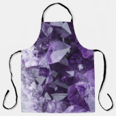 Amethyst Healing Crystal Cluster Schort (Voorkant)