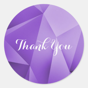 Amethyst Jewel Tones Dank u Stickers