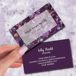 Amethyst Jewelry Designer Visitekaartje