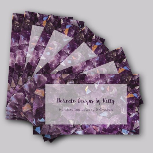 Amethyst Jewelry Designer Visitekaartje