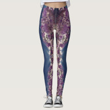 Amethyst Kaleidoscope Leggings met moonfasen