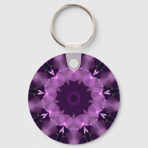 Amethyst Kaleidoscope Sleutelhanger