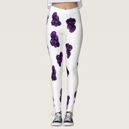 Amethyst Kristal Steen Aangepaste Leggings