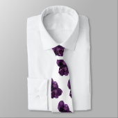 Amethyst Kristal Steen Tie Stropdas (Gebonden)