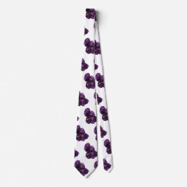 Amethyst Kristal Steen Tie Stropdas