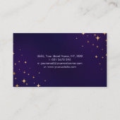 Amethyst Kristallen en Tarot / Oracle kaarten Visitekaartje (Achterkant)