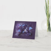 Amethyst-kwartskaart Kaart (Voorkant)