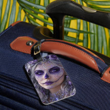 Amethyst Maan Calavera – Paarse Dag van de Doden