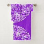 Amethyst Mandala Bad Handdoek (Insitu)