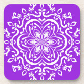 Amethyst Mandala Bier Onderzetter (Voorkant)