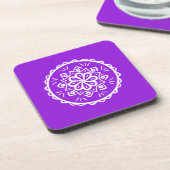 Amethyst Mandala Bier Onderzetter (Linkerzijde)