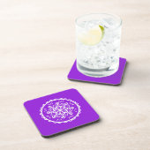 Amethyst Mandala Bier Onderzetter (Rechterzijde)
