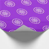 Amethyst Mandala Cadeaupapier (Hoek)