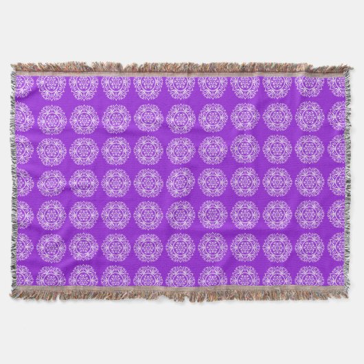 Amethyst Mandala Deken (Voorkant)