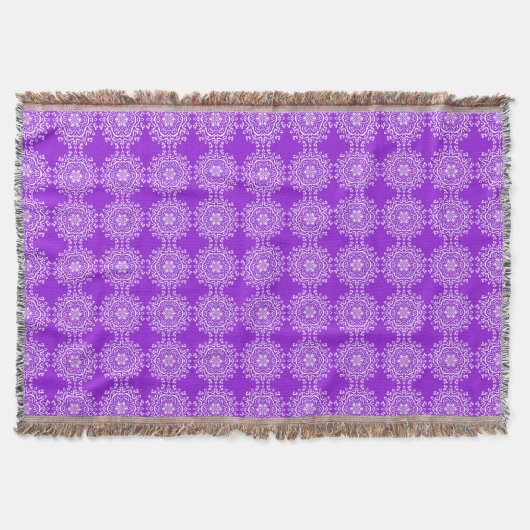 Amethyst Mandala Deken (Voorkant)