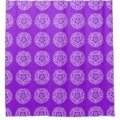 Amethyst Mandala Douchegordijn (Voorkant)