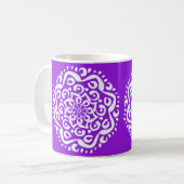 Amethyst Mandala Koffiemok (Voorkant links)
