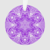 Amethyst Mandala Ornament (voorkant)