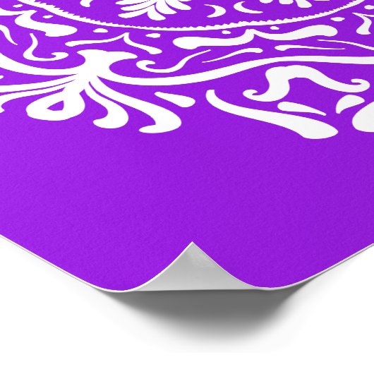 Amethyst Mandala Poster (Hoek)