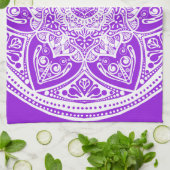 Amethyst Mandala Theedoek (Gevouwen)