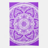 Amethyst Mandala Theedoek (Verticaal)