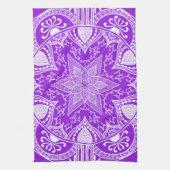 Amethyst Mandala Theedoek (Verticaal)
