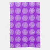 Amethyst Mandala Theedoek (Verticaal)