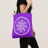 Amethyst Mandala Tote Bag (Dichtbij)