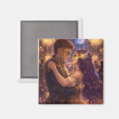 Amethyst Masquerade Koppel Magneet (Voorkant / Achterkant)
