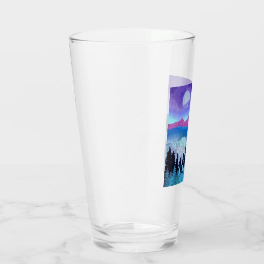 Amethyst Mist Mountains Glas (Rechts)