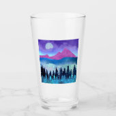 Amethyst Mist Mountains Glas (Voorkant)