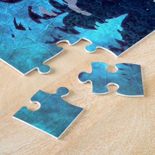 Amethyst Mist Mountains Legpuzzel (Zijkant)