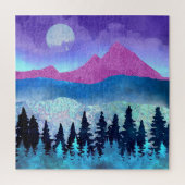 Amethyst Mist Mountains Legpuzzel (Verticaal)