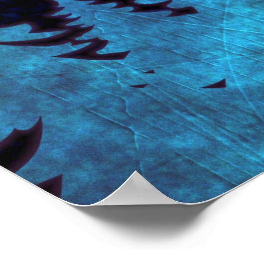 Amethyst Mist Mountains Poster (Hoek)