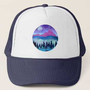Amethyst Mist Mountains Trucker Pet