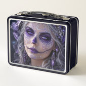 Amethyst Moon Calavera – Purple Day of the Dead (Achterkant)