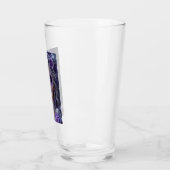 Amethyst Moon Calavera – Purple Day of the Dead Glas (Links)